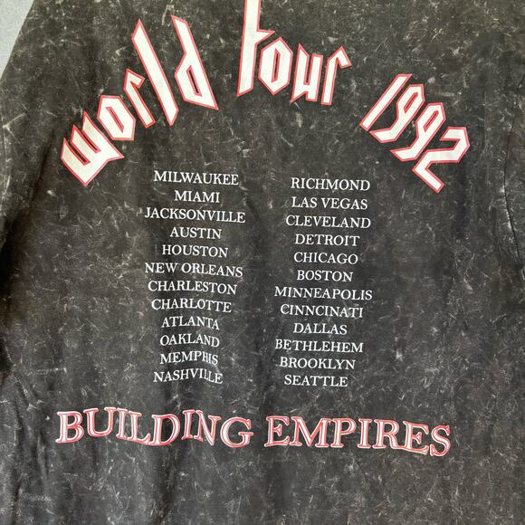 Another Hype Piece Shirt AHP 2XL Warrior Living Legend Distressed Skeleton Flag - Picture 4 of 15